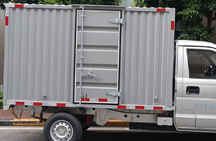 4080×2450×2300 Corrugated Garing Truck Body